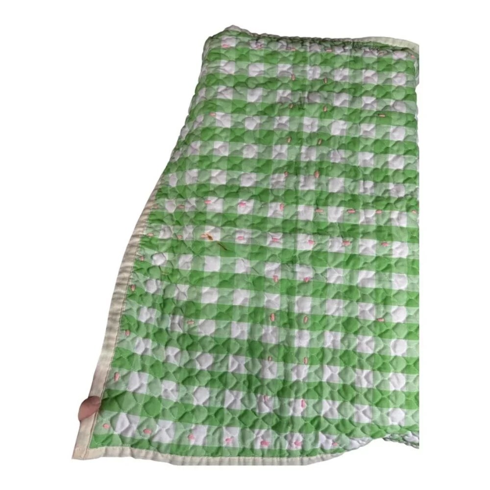 Hand‎ Quilted Baby Blanket
